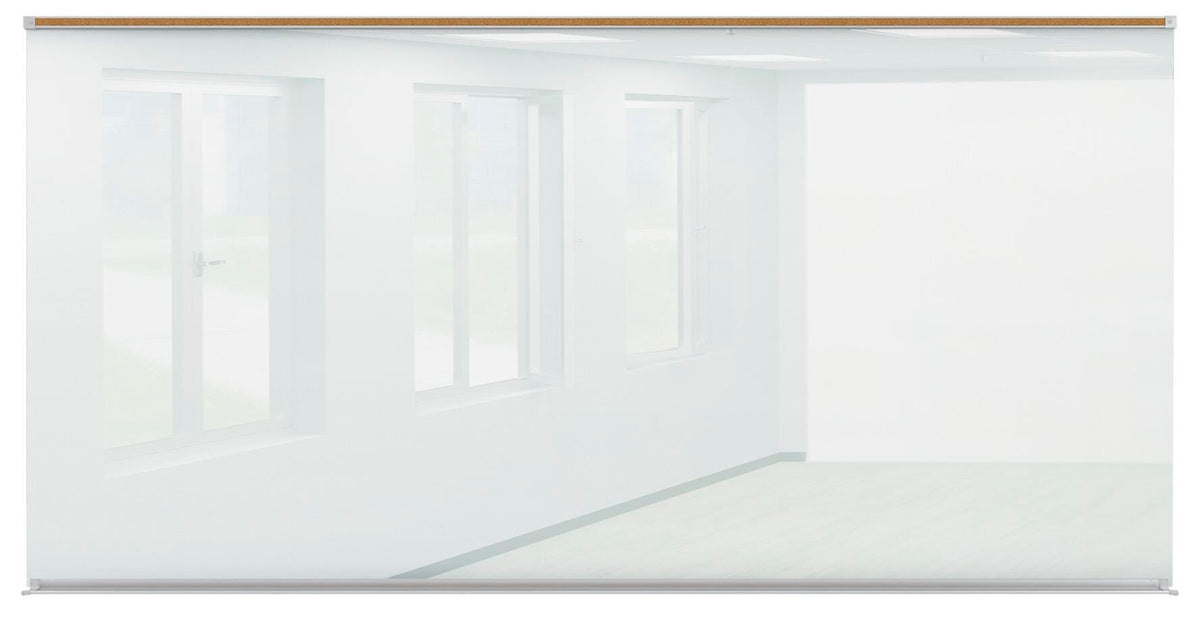 MOORECO GLASS WALL BOARD - LISO GLASS WALL - 4X8 - GLOSS WHITE