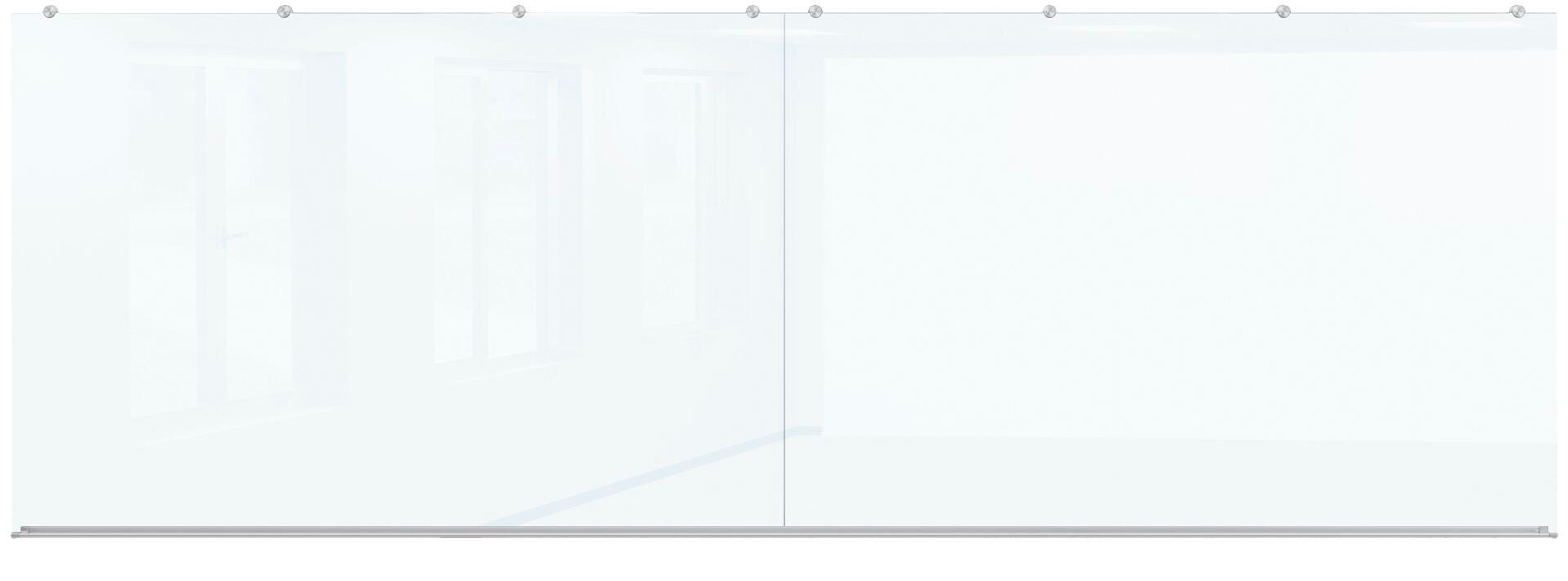 MOORECO GLASS WALL BOARD - RAPPORT GLASS WALL - 4X16 - GLOSS WHITE