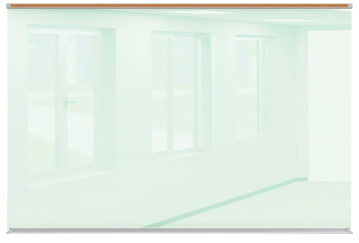 MOORECO GLASS WALL BOARD - LISO GLASS WALL - 4X6 - GLOSS WHITE