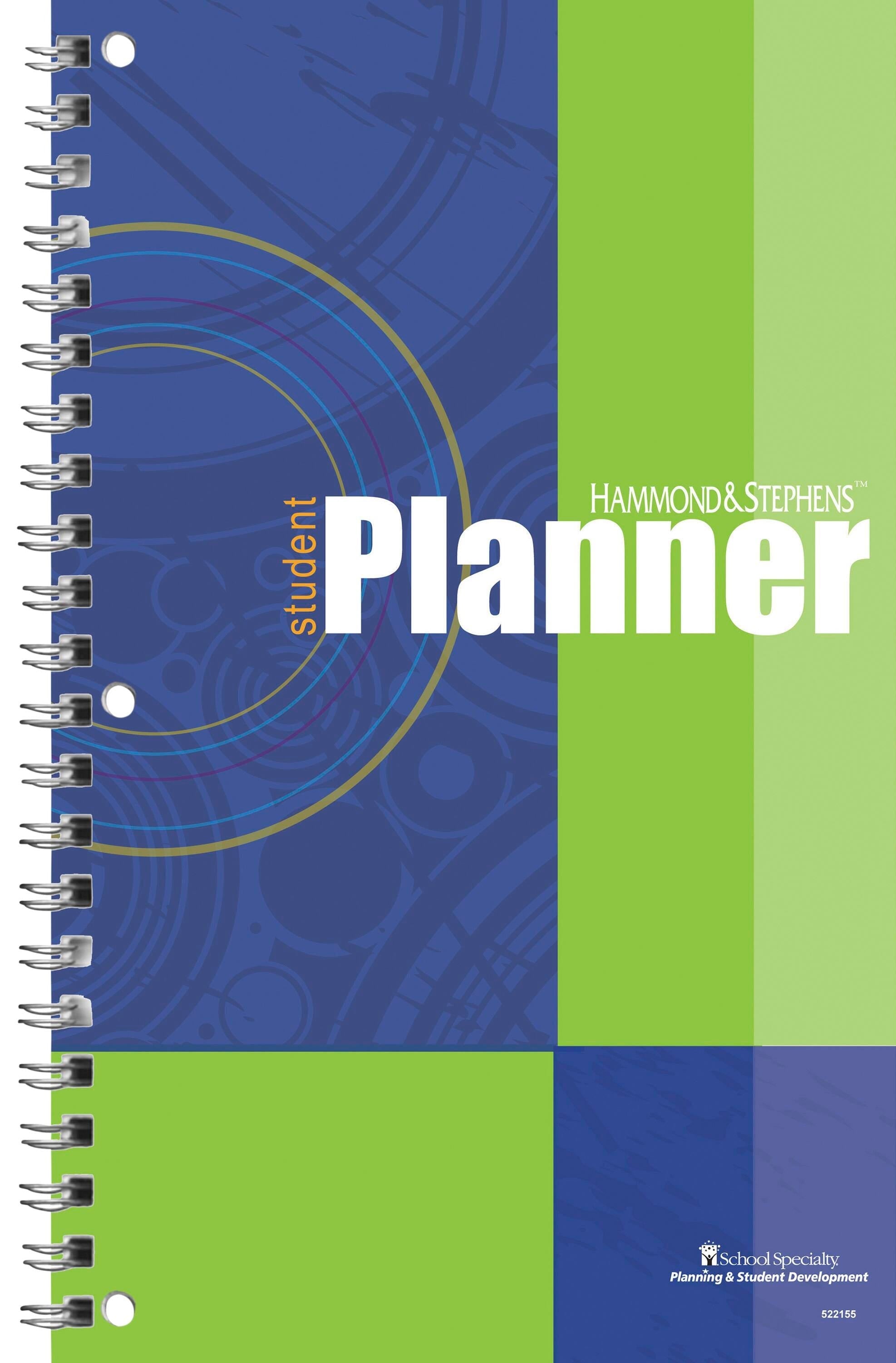 PLANNER HAMMOND STEPHENS UNDATED WEEKLY STUDENT PLANNER 7X11