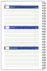 PLANNER HAMMOND STEPHENS UNDATED WEEKLY STUDENT PLANNER 5X8