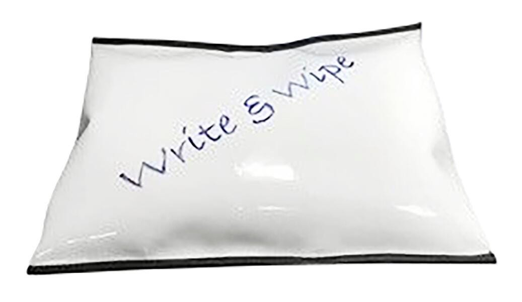 LAP PAD/PILLOW COVER - WRITE AND WIPE VINYL