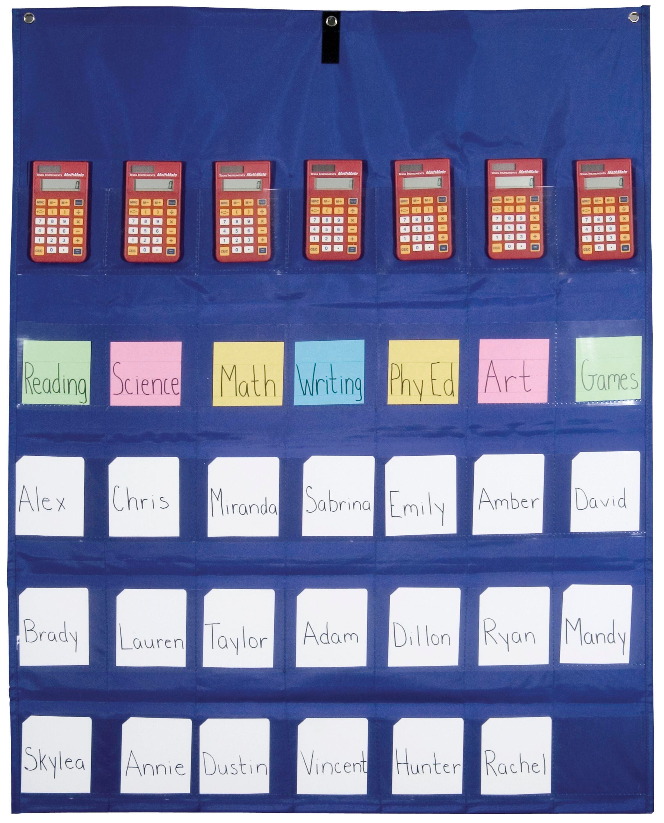 POCKET CHART MULTIUSE 30X38 - SCHOOL SMART
