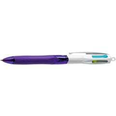 Pen Bic 4-Colours Fun Grip Pack 12