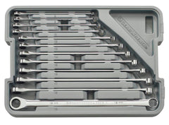 WRENCH SET XL DBL BX RATCHET MET 12 PT 12 P