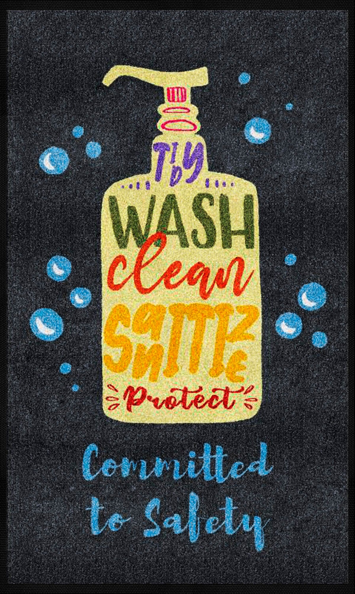 FLOOR MAT - M AND A MATTING COMMITTED TO SAFETY MAT 5X3 FT