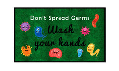 FLOOR MAT - M AND A MATTING DONT SPREAD GERMS MAT 3X5 FT