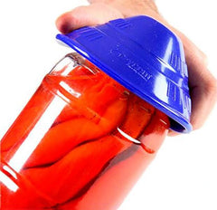 DYCEM NON-SLIP CONE-SHAPED JAR OPENER - 4.5 INCH DIAMETER - BLUE