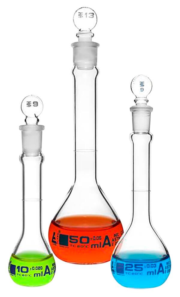 FLASK SET 10 25 50 ML CLASS A - CH196041