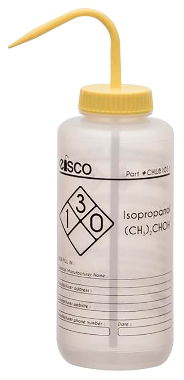 WASH BOTTLE ISOPROPANOL 1000ML 1 COLOR