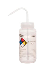 WASH BOTTLE DISTILLED WATER 500ML 4 COLOR