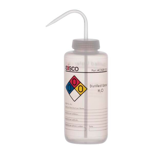 WASH BOTTLE ACETONE 500ML 2 COLOR PK6