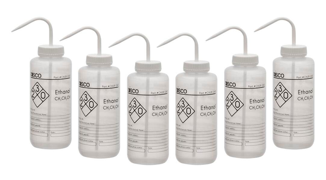 WASH BOTTLE ETHANOL 1000ML 1 COLOR PK6