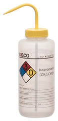 WASH BOTTLE ISOPROPANOL 1000ML 4 COLOR