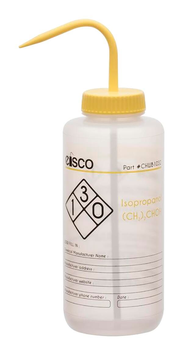 WASH BOTTLE ISOPROPANOL 1000ML 2 COLOR