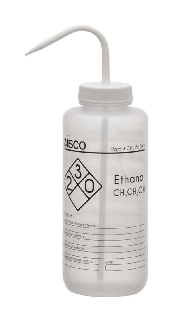 WASH BOTTLE ETHANOL 1000ML 1 COLOR