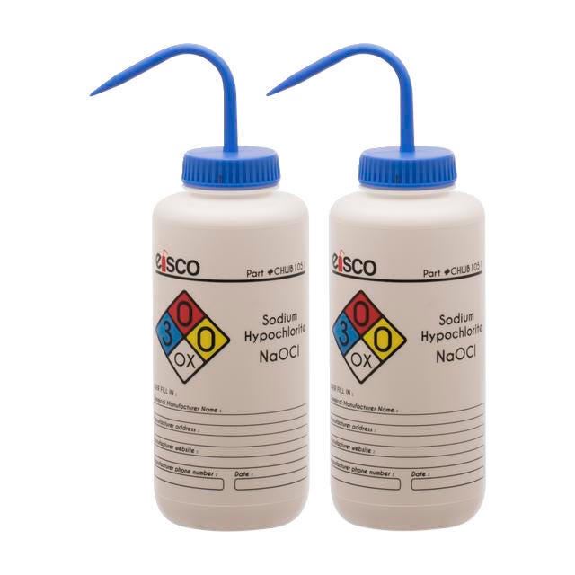 WASH BOTL SODIUM HYPOCHLORITE 1000 ML 4 COL
