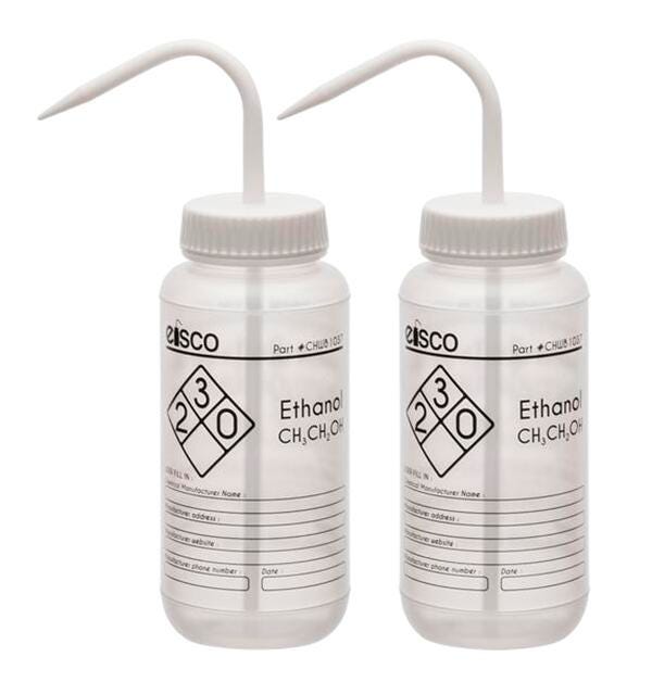WASH BOTTLE ETHANOL 500M 1 COLOR PK2