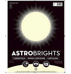 PAPER ASTROBRIGHTS 8.5X11 CREAM ASST 65 LB 50 SHTS