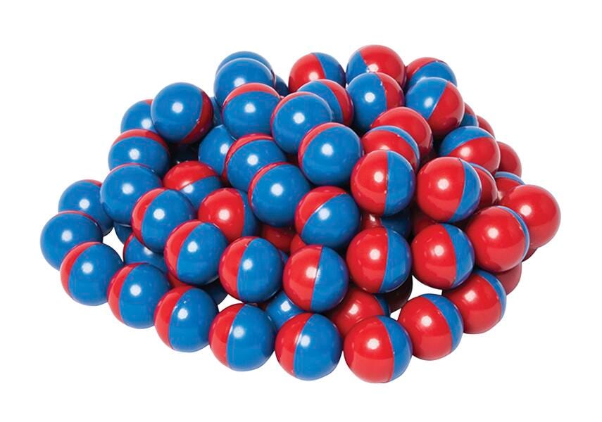 NORTH/SOUTH MAGNET MARBLES - SET OF 100