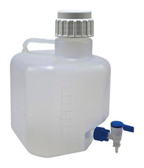 CARBOY HEAVY DUTY W STOPCOCK PP 10L