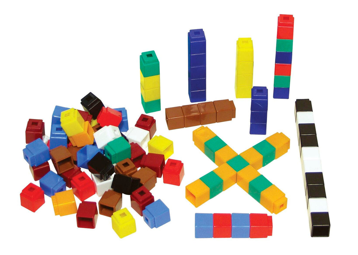 CUBES UNIFIX 10 ASSORTED COLORS SET OF 1000