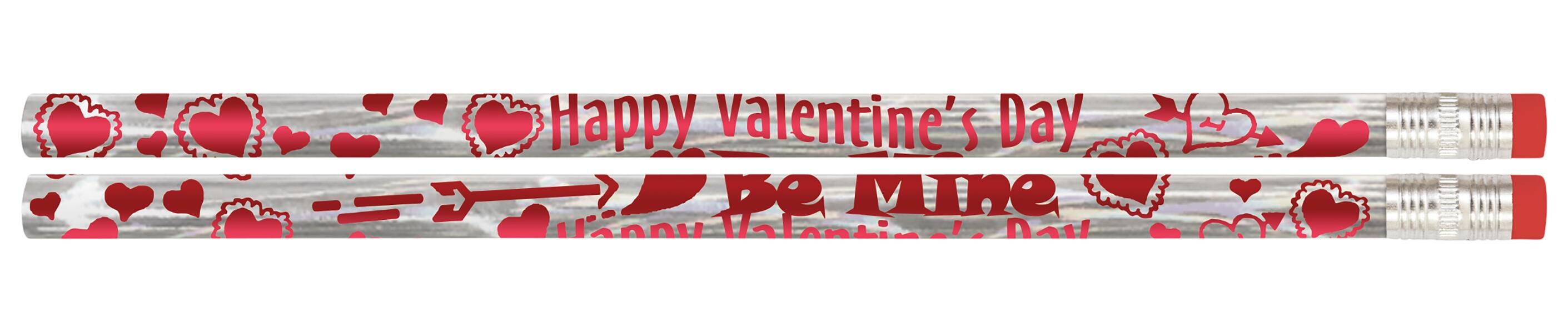 PENCIL AWARD HAPPY VALENTINES DAY PACK OF 12