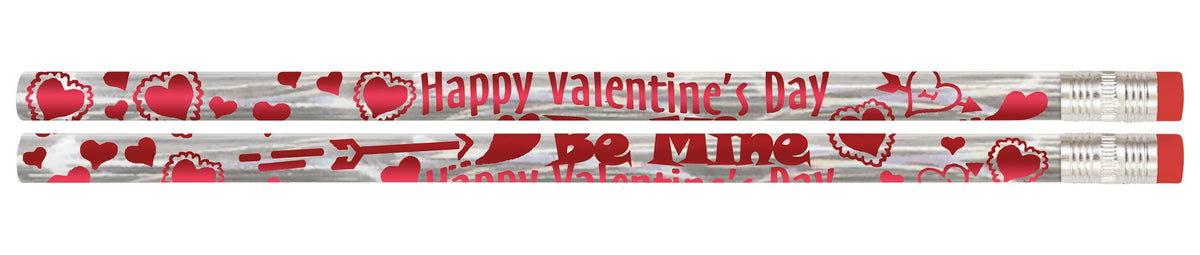 PENCIL AWARD HAPPY VALENTINES DAY PACK OF 12