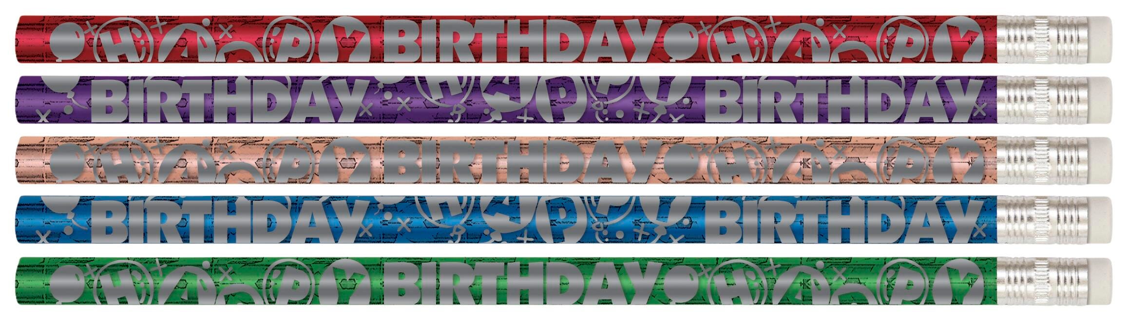 PENCILS AWARD BIRTHDAY BRILLANTS PACK OF 12