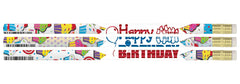 PENCILS AWARD HAPPY BIRTHDAY CUPCAKES PACK OF 12