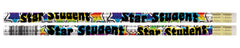 PENCILS AWARD STAR STUDENT PIZAZZ PACK OF 12