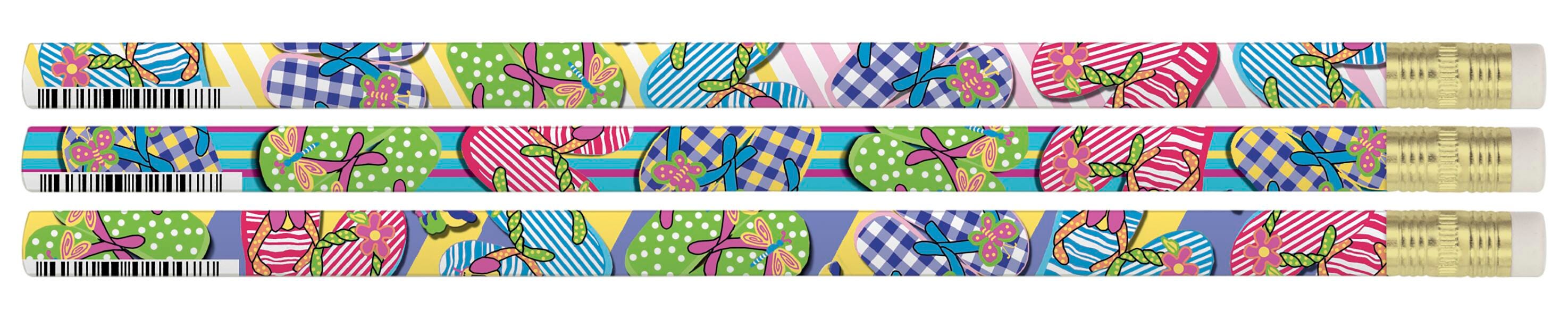 PENCIL AWARD FAROUT FLIP-FLOPS PACK OF 12