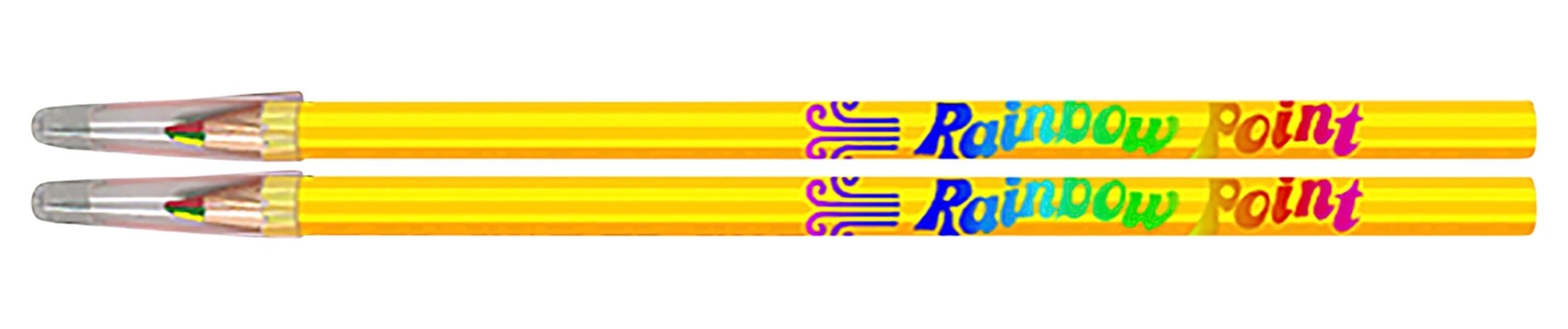 PENCIL AWARD RAINBOW POINT WITH CAP PACK OF 72