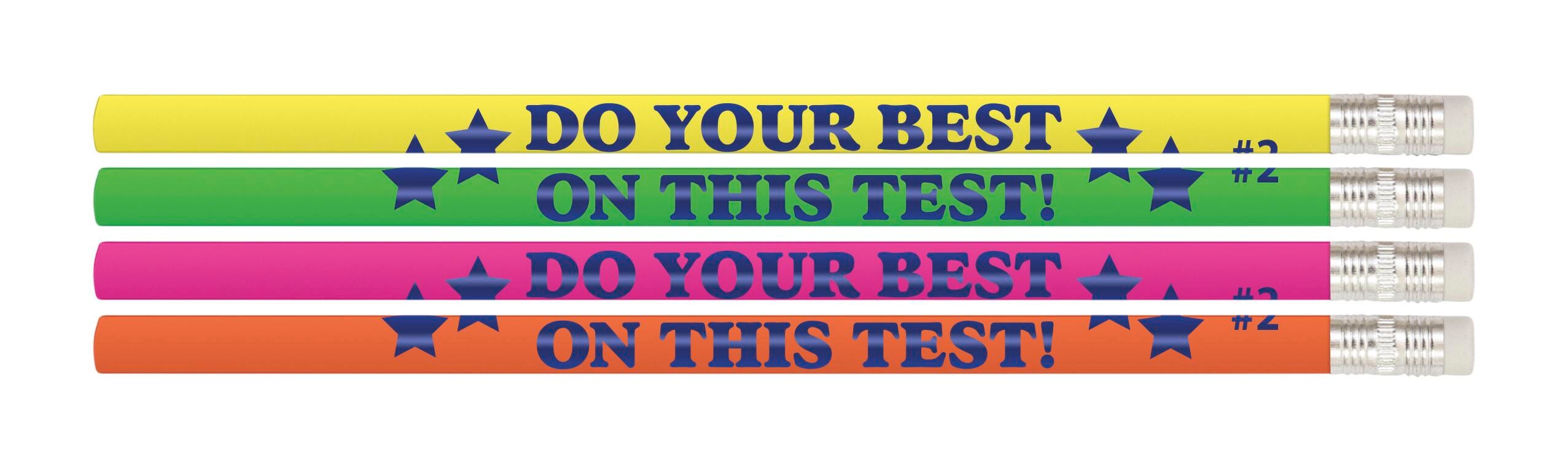 PENCILS AWARD DO YOUR BEST ON THIS TEST PACK OF 12
