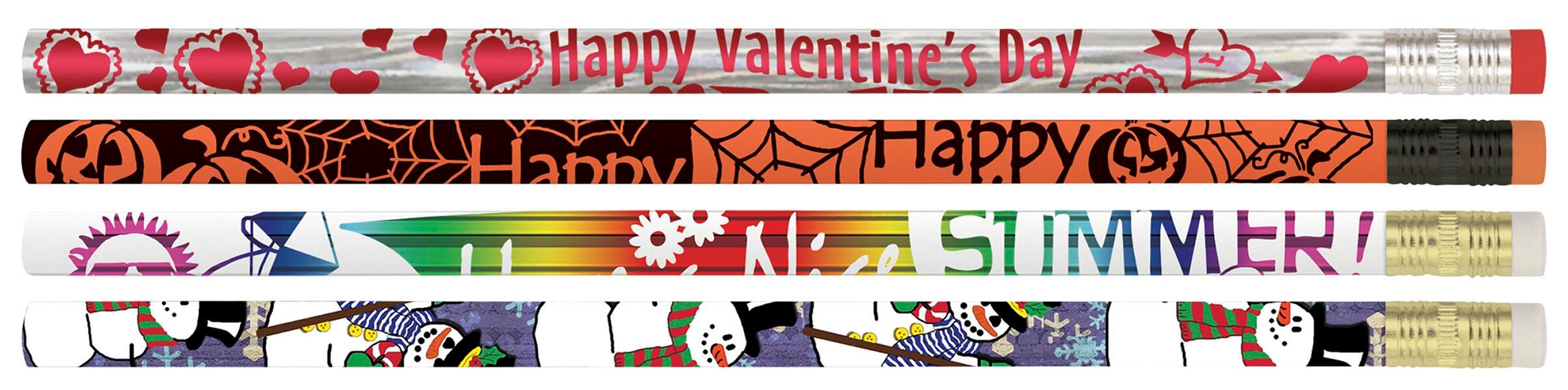 PENCIL AWARD SEASONAL MIX PACK OF 144
