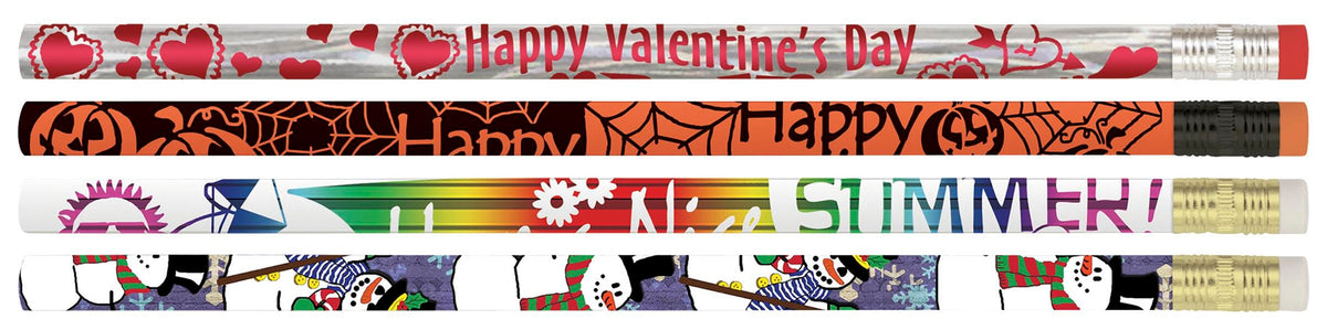 PENCIL AWARD SEASONAL MIX PACK OF 144