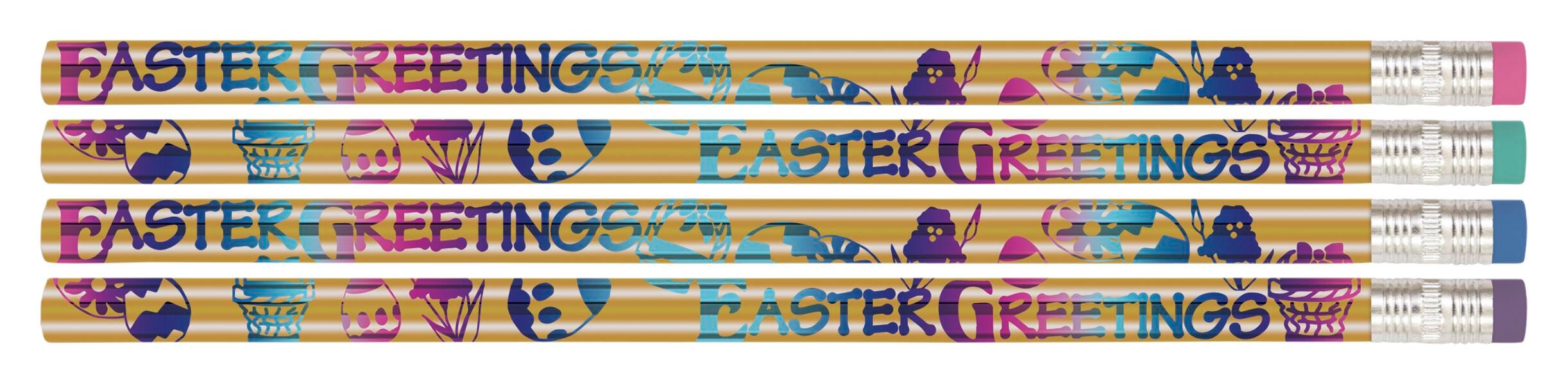 PENCIL AWARD EASTER GREETINGS PACK OF 12