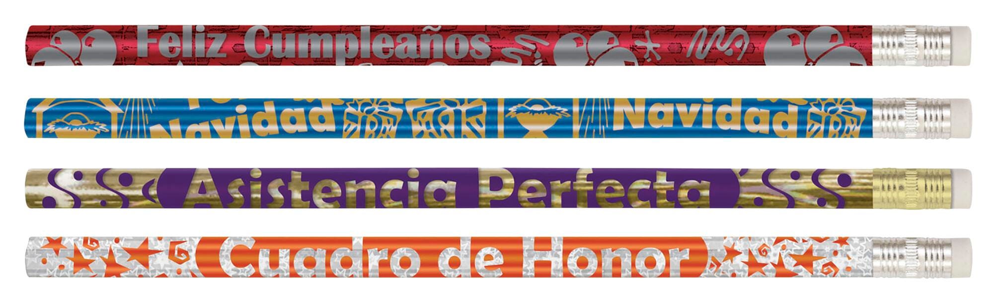 PENCIL AWARD SPANISH LANGAUGE MIX PACK OF 144