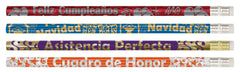 PENCIL AWARD SPANISH LANGAUGE MIX PACK OF 144