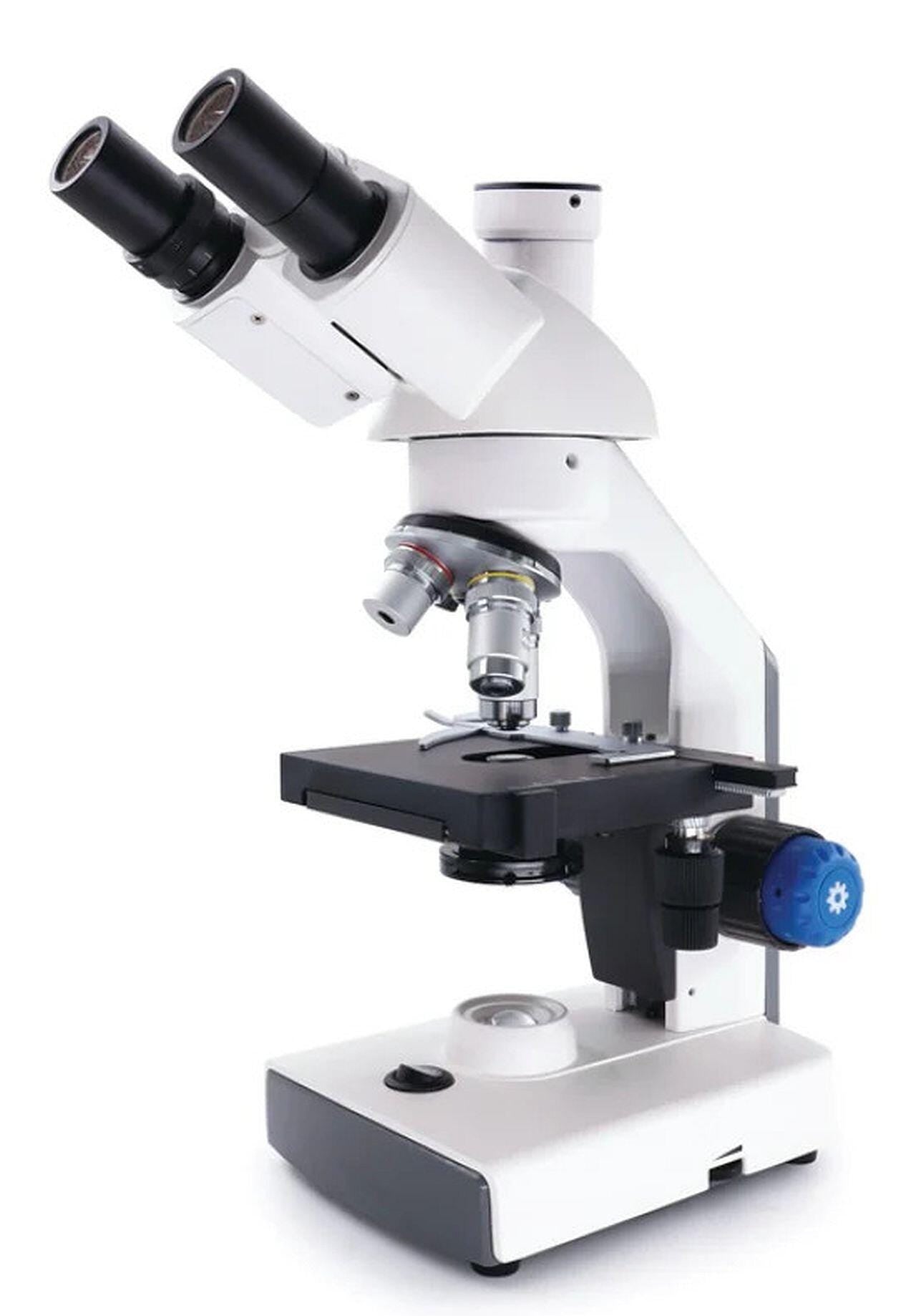 MICROSCOPE COMPOUND TRINOCULAR M2650 W/MECH STAGE AND IRIS DIAPH