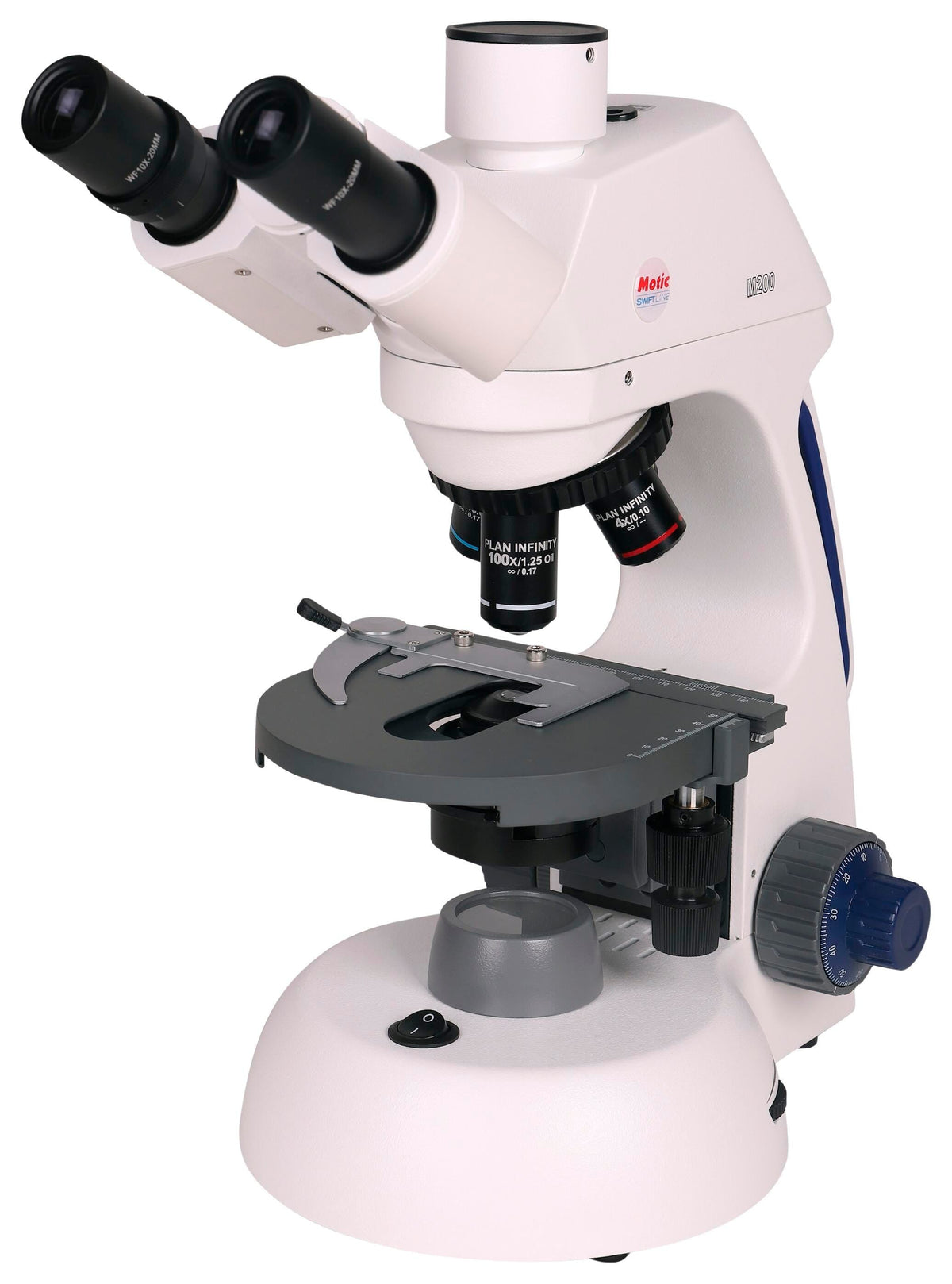 ADVANCED TRINOCULAR MICROSCOPE WITH LED ILLUMINATION