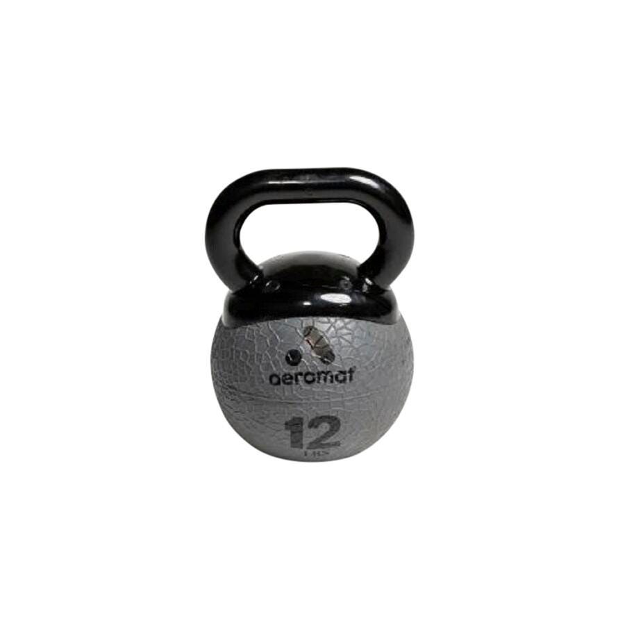 EXERCISE KETTLEBELL - MINI - 12 LB - GRAY