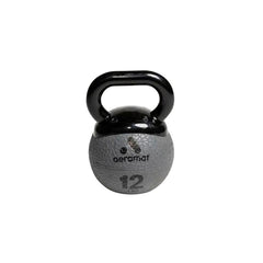 EXERCISE KETTLEBELL - MINI - 12 LB - GRAY