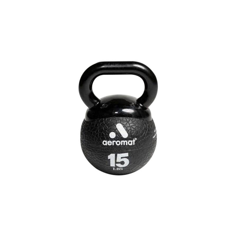 EXERCISE KETTLEBELL - MINI - 15 LBS - BLACK