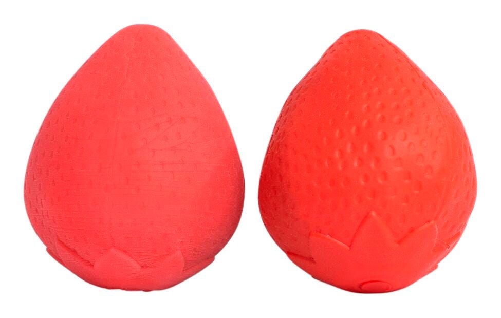 ECOWISE FRUIT SQUISH BALL STRAWBERRIES- 2PK