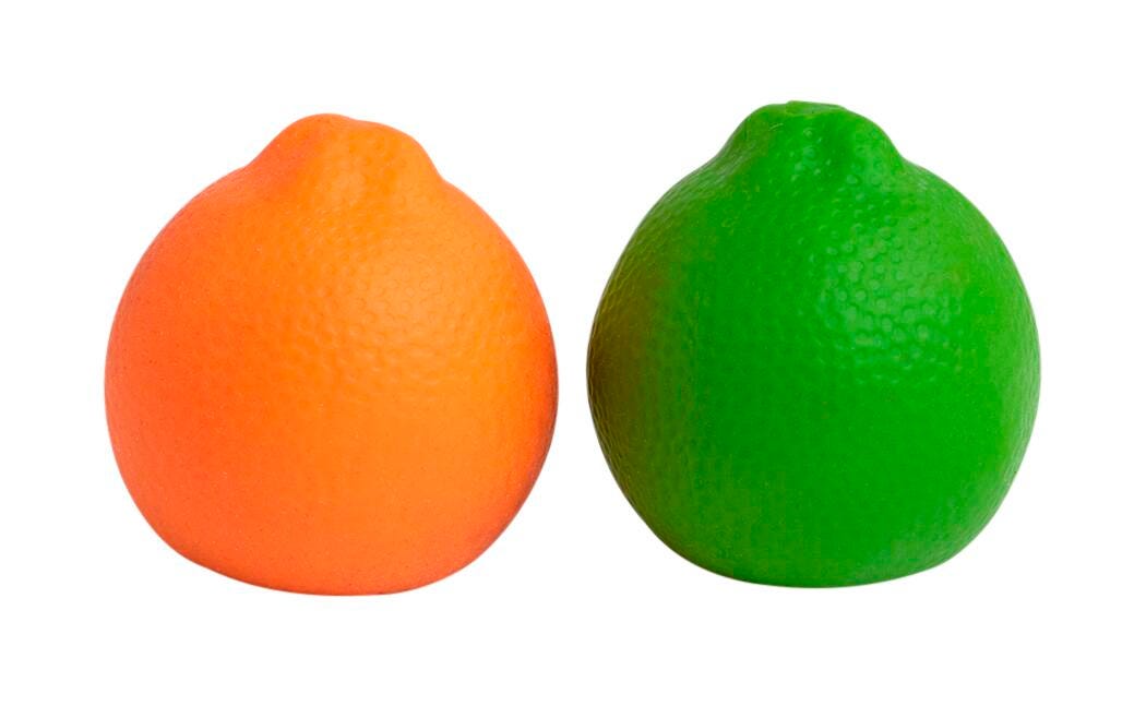 ECOWISE FRUIT SQUISH BALL ORANGES- 2PK