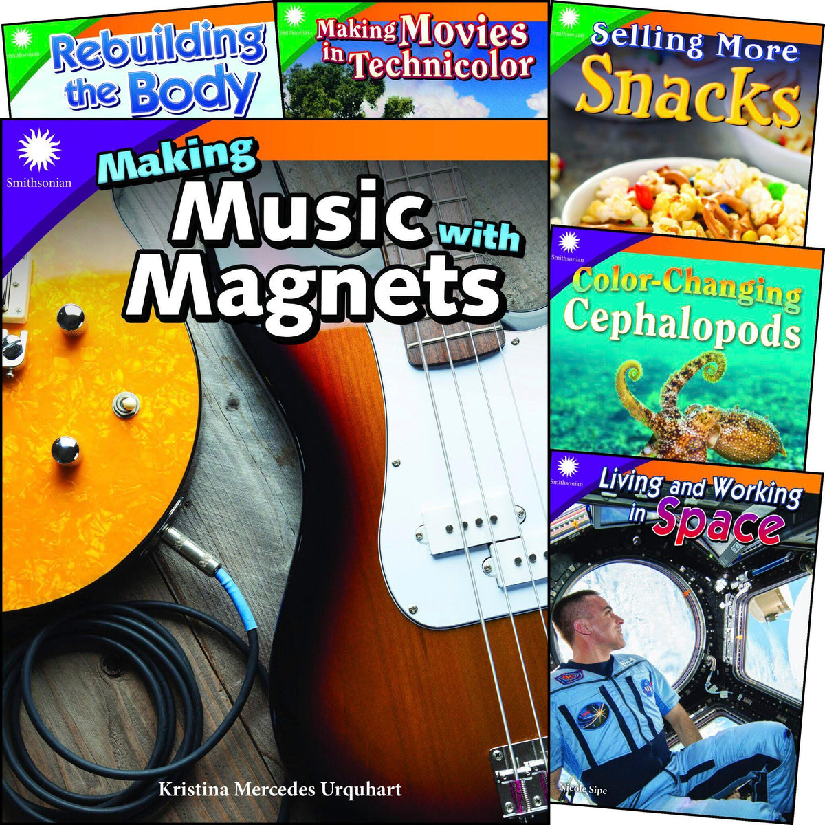 BOOKS SMITHSONIAN PUSHING THE LIMITS GR 4-5 SET OF 6