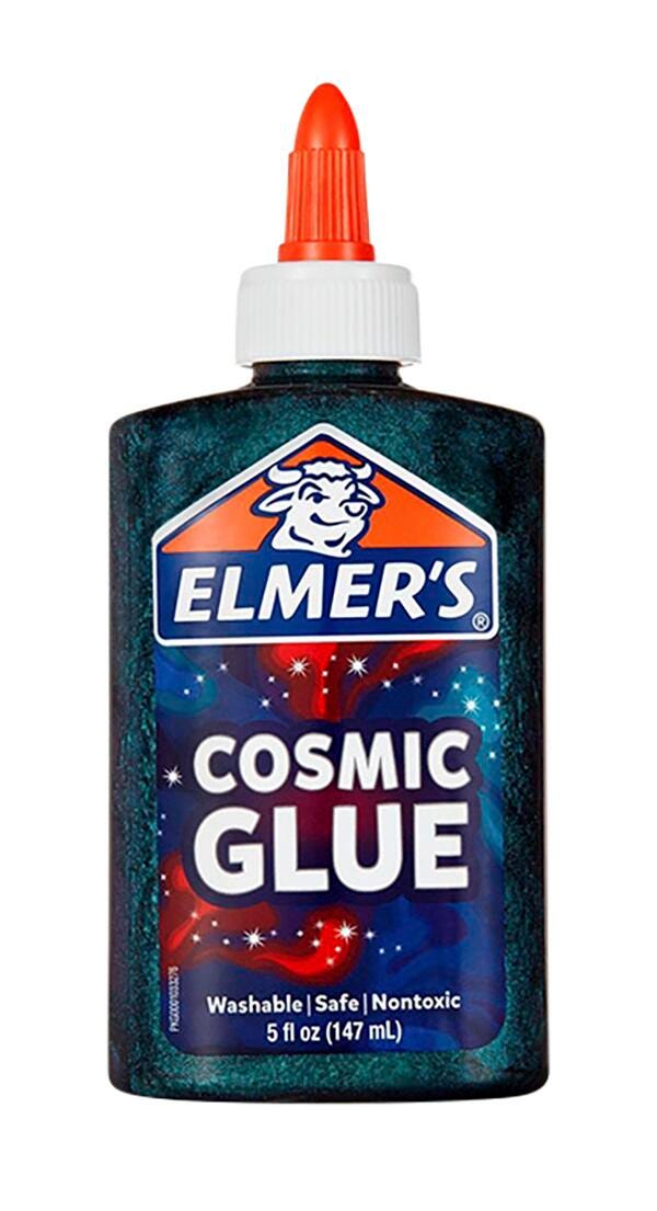 GLUE ELMERS COSMIC TEAL/PURPLE 5 OZ