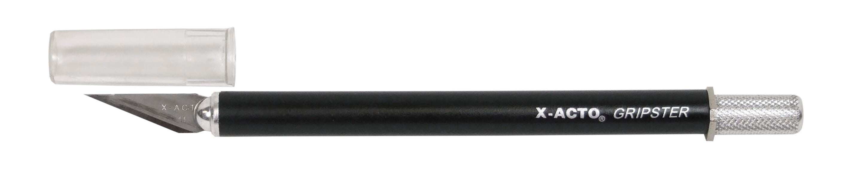 KNIFE X-ACTO GRIPSTER BLACK