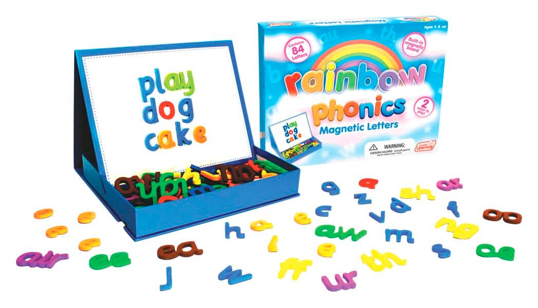 RAINBOW PHONICS MAGNETIC LETTERS SET OF 84